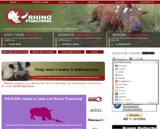 Stop Rhino Poaching Now!